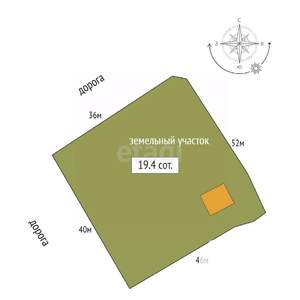 Дом 113м², 2-этажный, участок 19 сот.