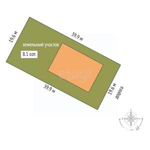 Дом 520м², 3-этажный, участок 16 сот.  