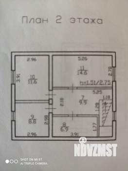 Дача 120м², 2-этажный, участок 6 сот.  