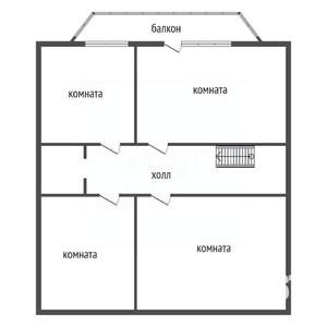 Дом 154м&sup2;, 2-этажный, участок 12 сот.  