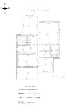 Дом 349м², 2-этажный, участок 15 сот.  
