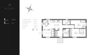 Дом 120м², 1-этажный, участок 5 сот.  