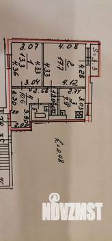 2-к квартира, на длительный срок, 53м2, 6/7 этаж