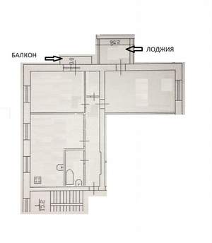 3-к квартира, вторичка, 65м2, 5/5 этаж