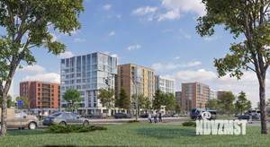 2-к квартира, строящийся дом, 59м2, 4/9 этаж