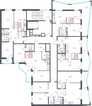 1-к квартира, вторичка, 49м2, 9/10 этаж