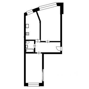 2-к квартира, вторичка, 76м2, 2/8 этаж