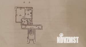 1-к квартира, вторичка, 46м2, 5/6 этаж