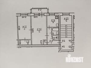 2-к квартира, вторичка, 43м2, 4/5 этаж