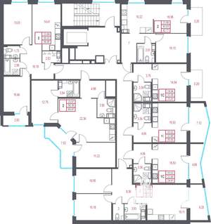 2-к квартира, вторичка, 43м2, 3/10 этаж