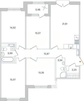 Фото квартиры на продажу (1)
