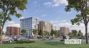 1-к квартира, строящийся дом, 42м2, 7/9 этаж