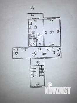 1-к квартира, вторичка, 38м2, 3/4 этаж