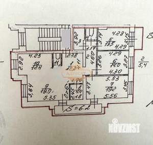 3-к квартира, вторичка, 109м2, 2/5 этаж