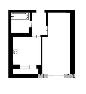 1-к квартира, вторичка, 45м2, 2/4 этаж