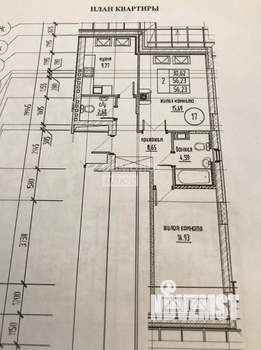 2-к квартира, вторичка, 56м2, 5/5 этаж