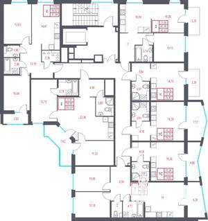 2-к квартира, вторичка, 43м2, 2/10 этаж