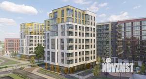 1-к квартира, строящийся дом, 35м2, 7/10 этаж