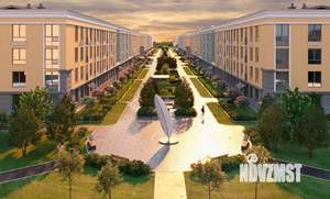 2-к квартира, строящийся дом, 54м2, 3/4 этаж