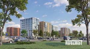 2-к квартира, строящийся дом, 52м2, 5/9 этаж