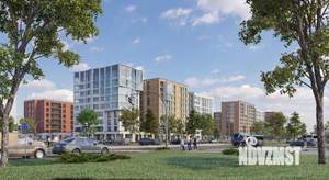 Студия квартира, строящийся дом, 24м2, 6/10 этаж