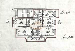 4-к квартира, вторичка, 109м2, 2/5 этаж