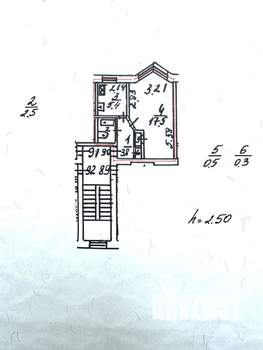 1-к квартира, вторичка, 30м2, 3/5 этаж