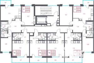 Студия квартира, вторичка, 26м2, 6/10 этаж
