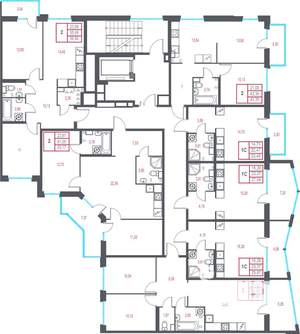 2-к квартира, вторичка, 43м2, 2/10 этаж