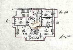 3-к квартира, вторичка, 109м2, 2/5 этаж