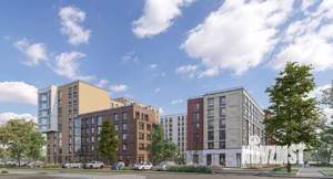 2-к квартира, строящийся дом, 46м2, 3/9 этаж