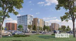 Студия квартира, строящийся дом, 25м2, 2/10 этаж