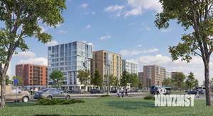 Студия квартира, строящийся дом, 24м2, 6/10 этаж